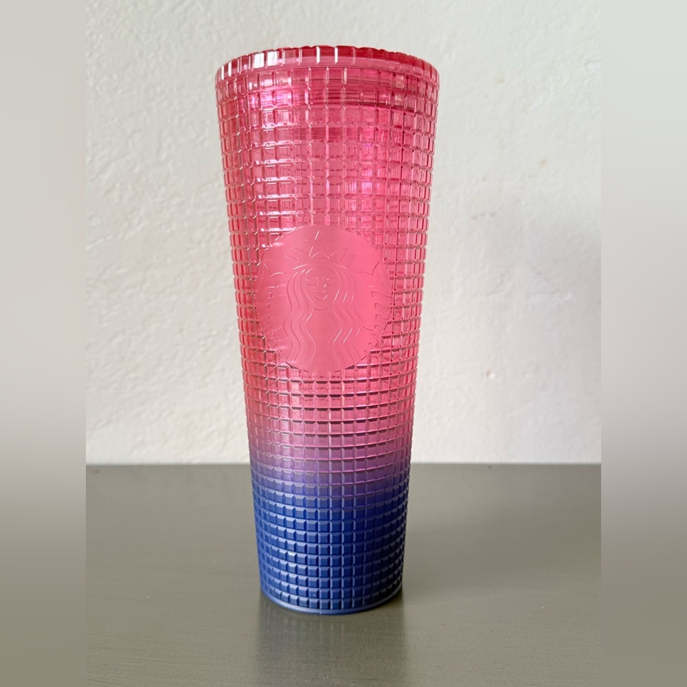 Starbucks Pink to Blue Ombre Tumbler